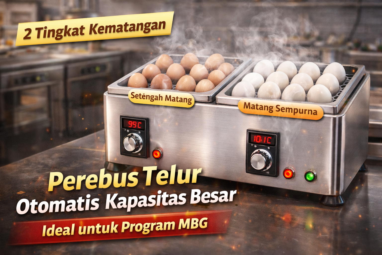 2 Tingkat Kematangan dalam 1 Mesin: Solusi Praktis untuk Program MBG